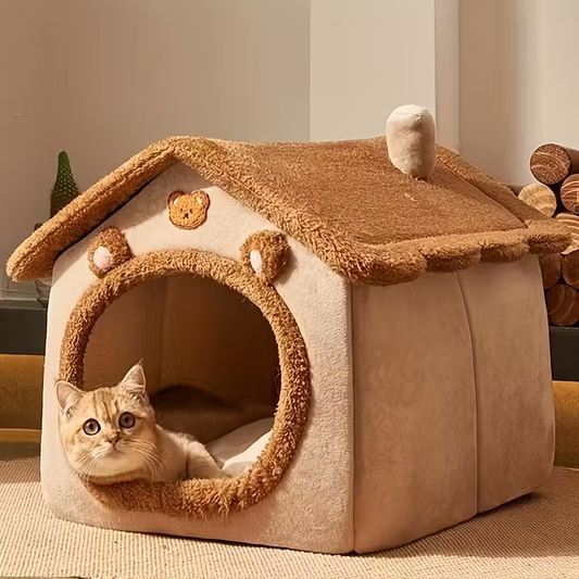 Cute Cat Bed House