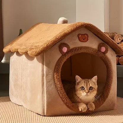 Cute Cat Bed House