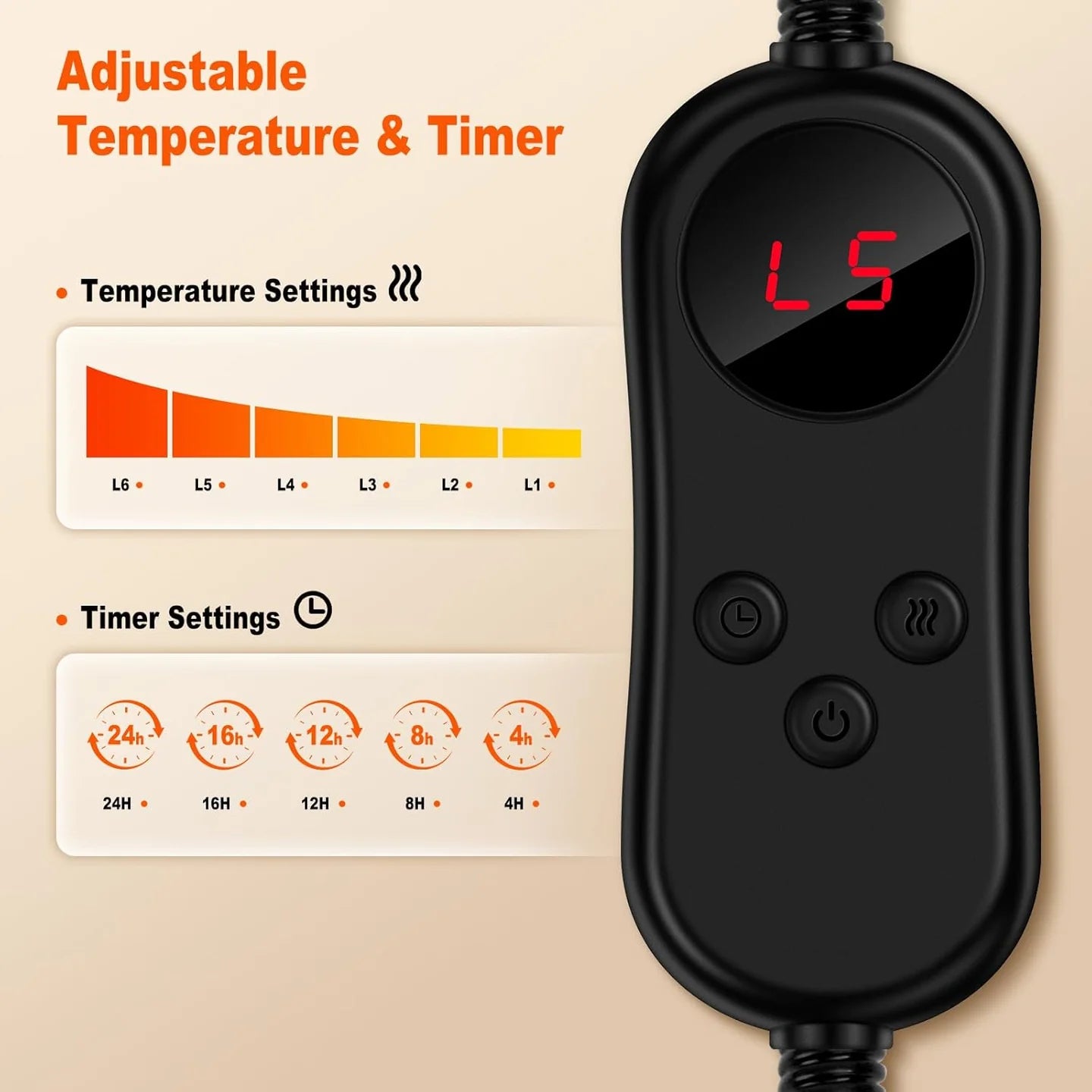 Heated Cozy Donut Bed