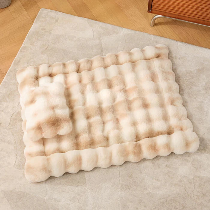 Plush Quilted Cat Comfort Mat
