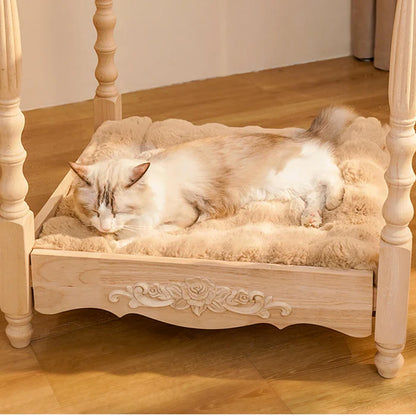 Plush Quilted Cat Comfort Mat