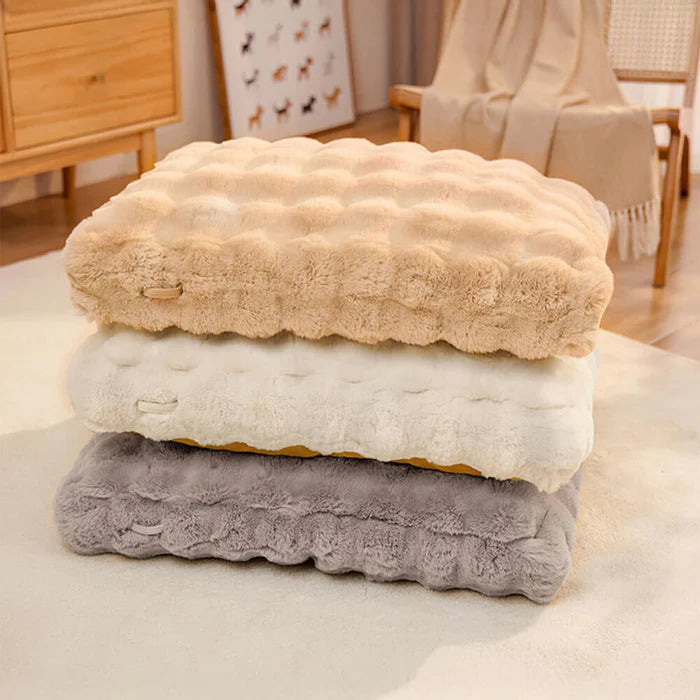 Plush Quilted Cat Comfort Mat