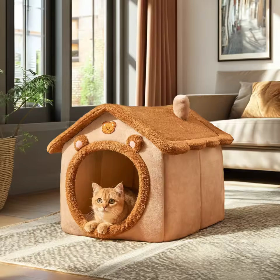 Cute Cat Bed House