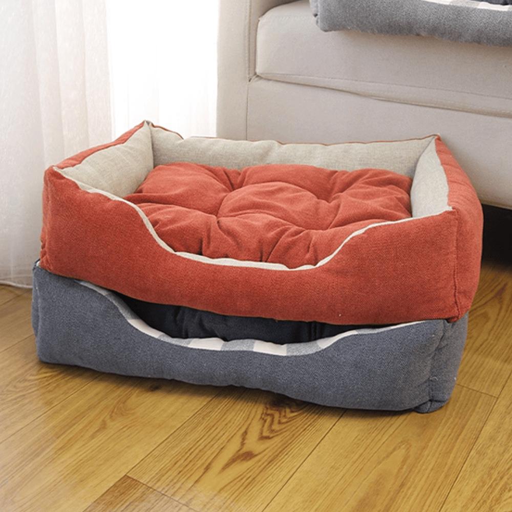 Cozy Square Cat Bed