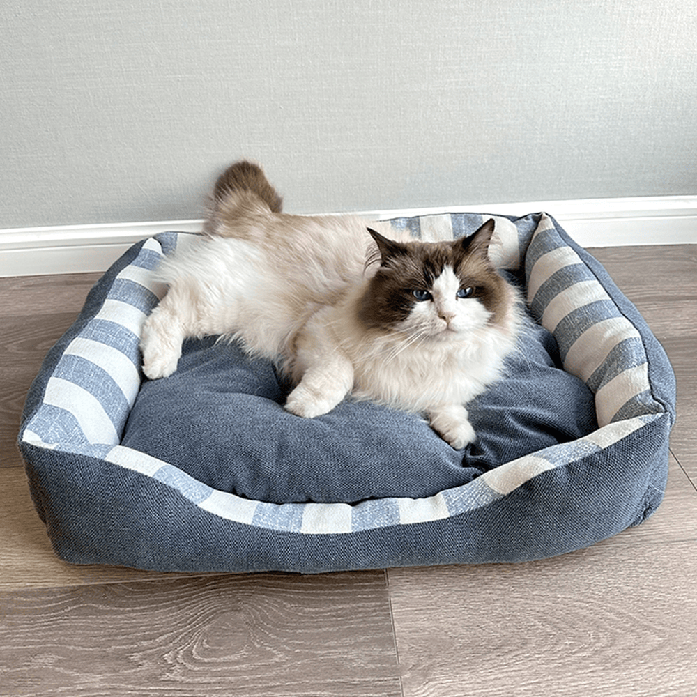 Cozy Square Cat Bed