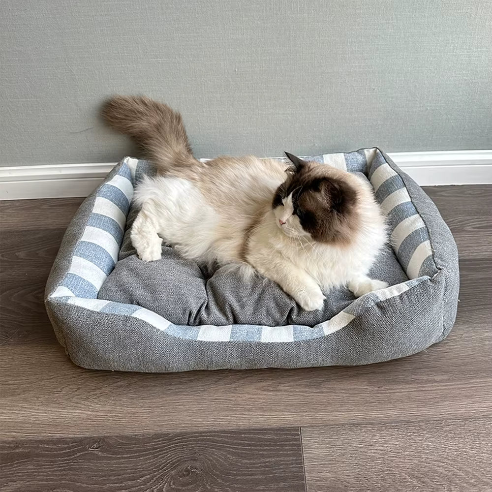 Cozy Square Cat Bed