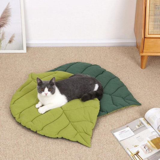 Leaf Comfy Double-Sided Cat Mat