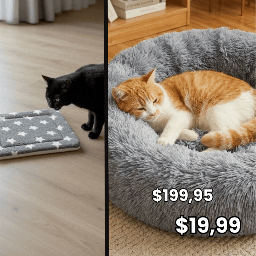 Upgrade To The Ultra Plush Version (Our Best Cat Bed)