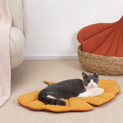 Leaf Comfy Double-Sided Cat Mat