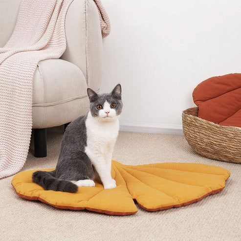 Leaf Comfy Double-Sided Cat Mat