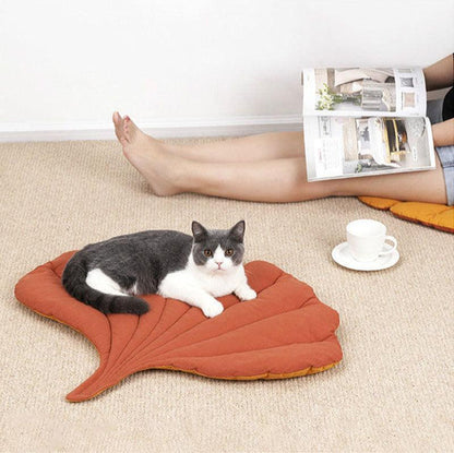Leaf Comfy Double-Sided Cat Mat